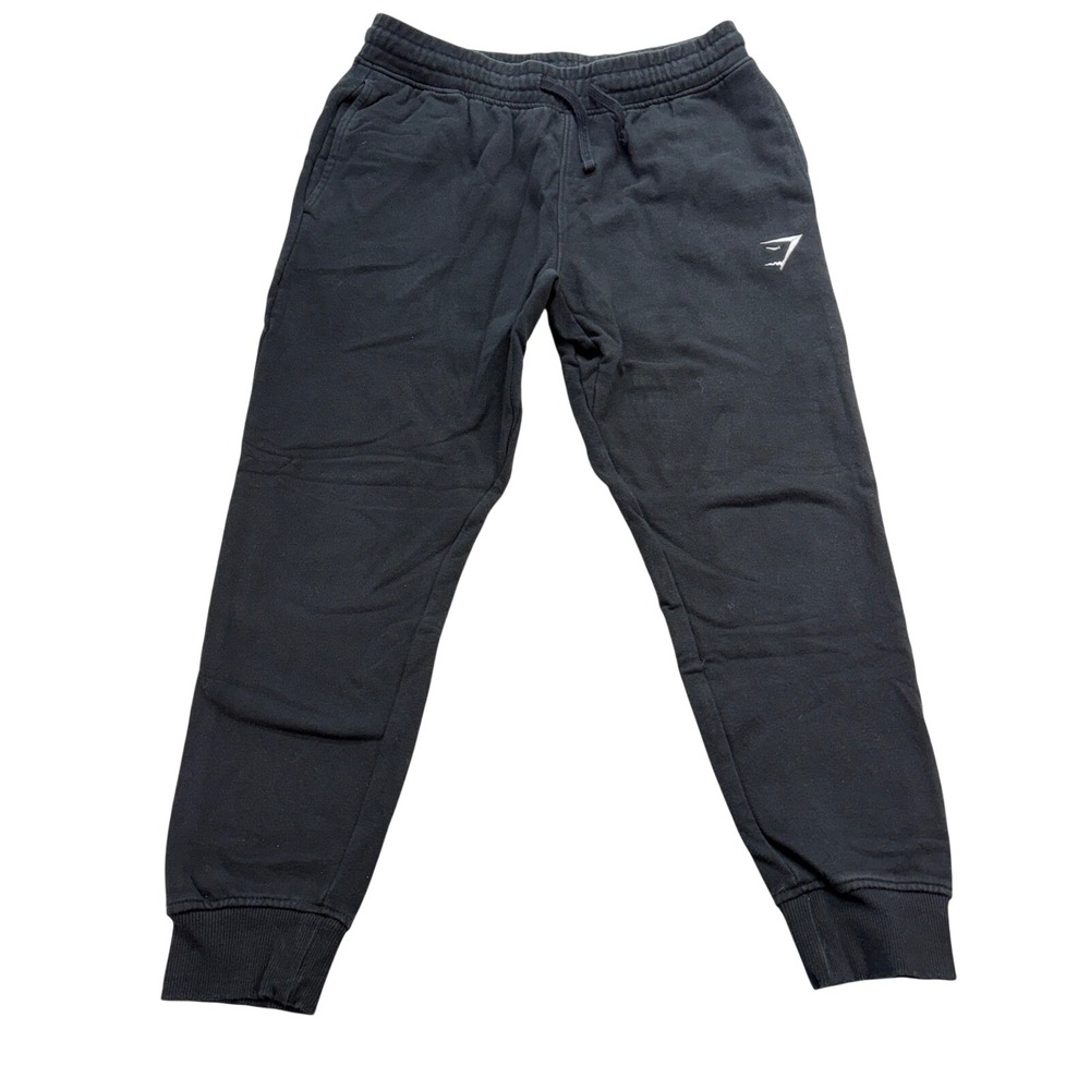 Gymshark AAA Black Joggers Small Athletic Tapered Sweatpants